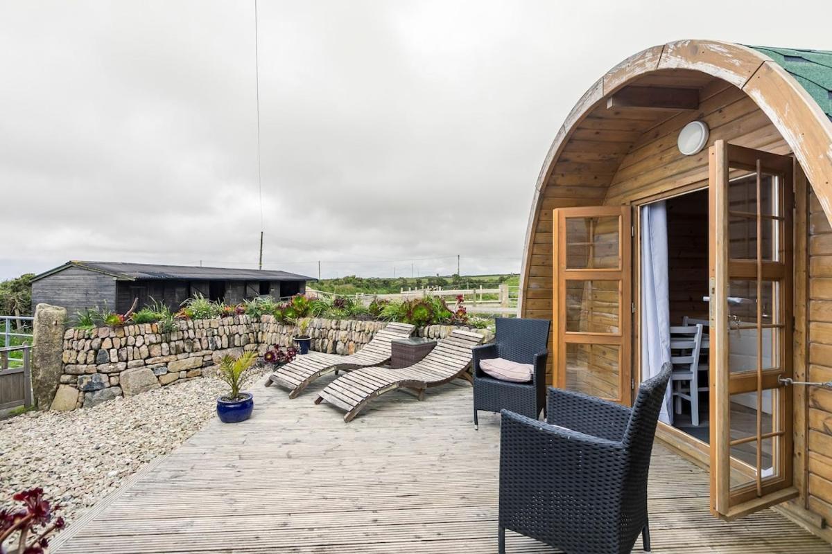 Cape Cornwall Pod With Vast Sea Views St Just Exterior photo