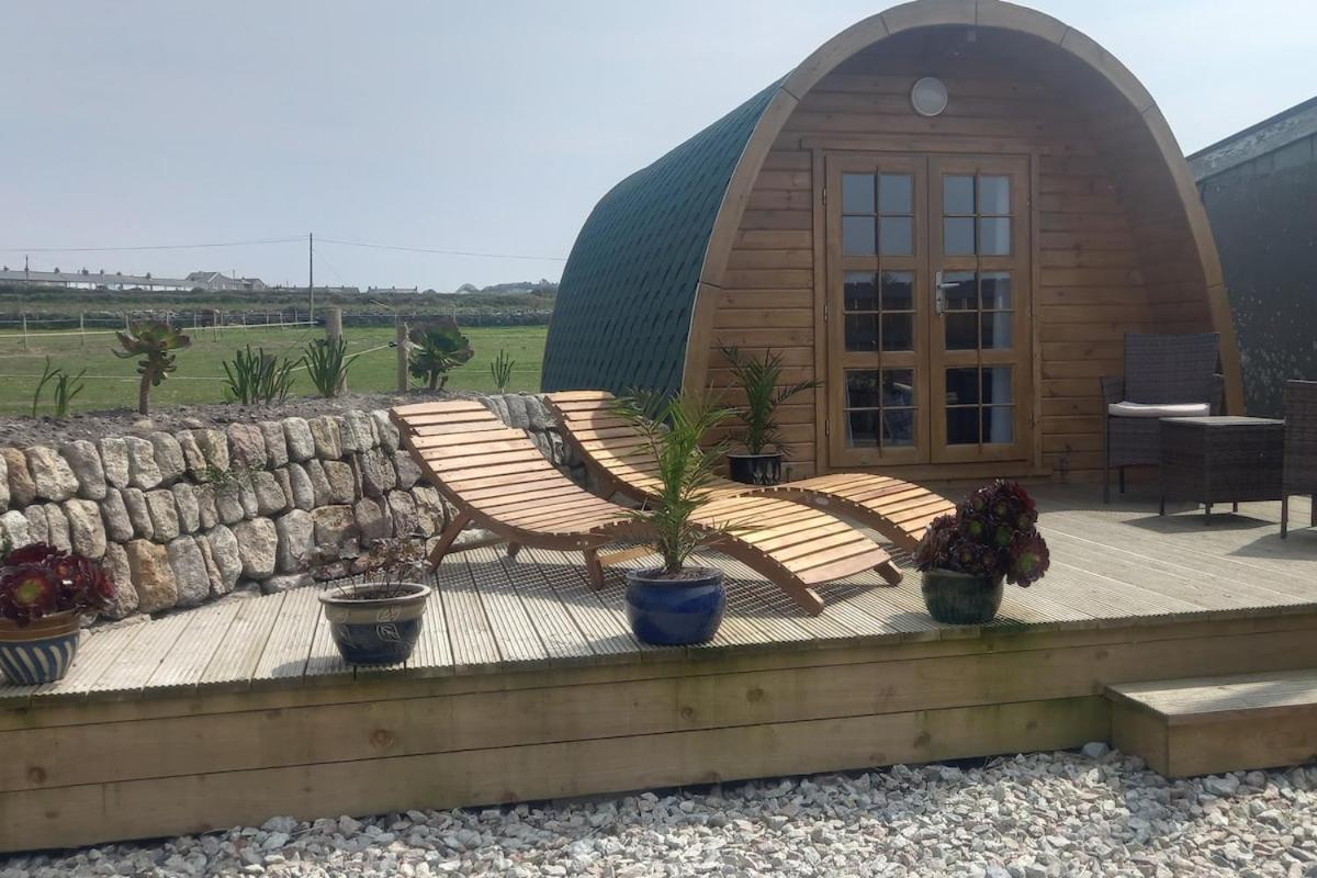 Cape Cornwall Pod With Vast Sea Views St Just Exterior photo